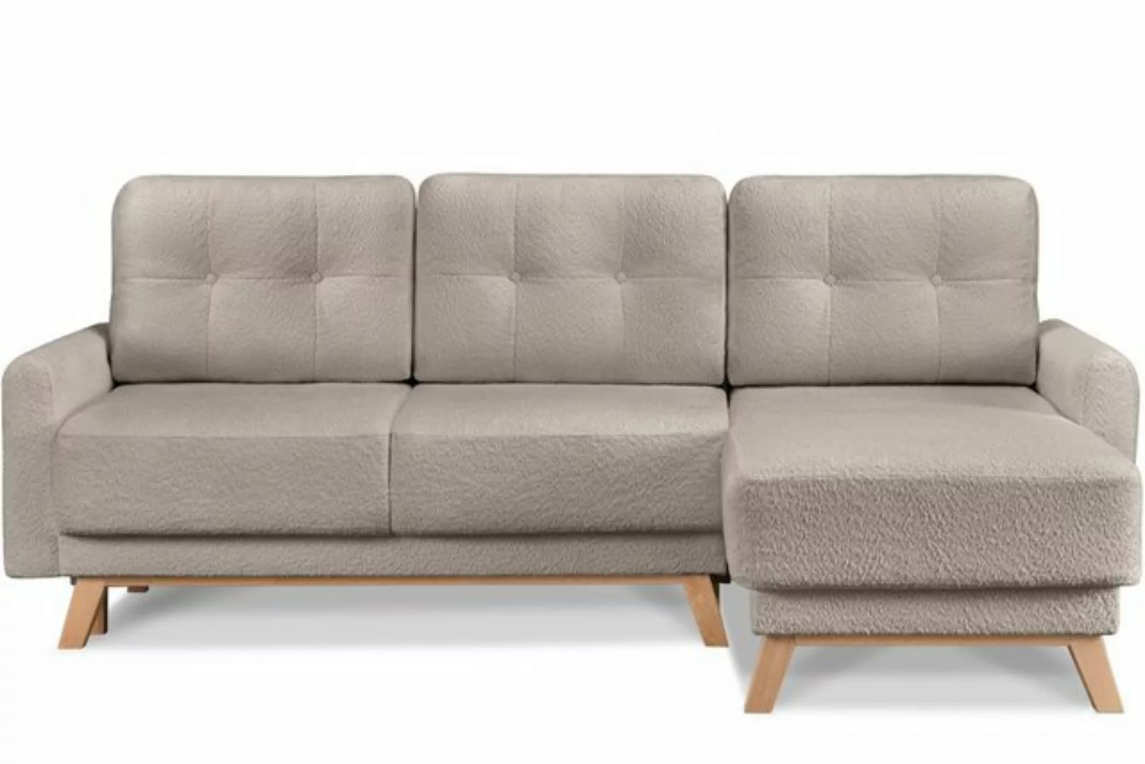 KONSIMO® Ecksofa VISNA rechts/links, ausziehbar Liegfläche 205x150 günstig online kaufen