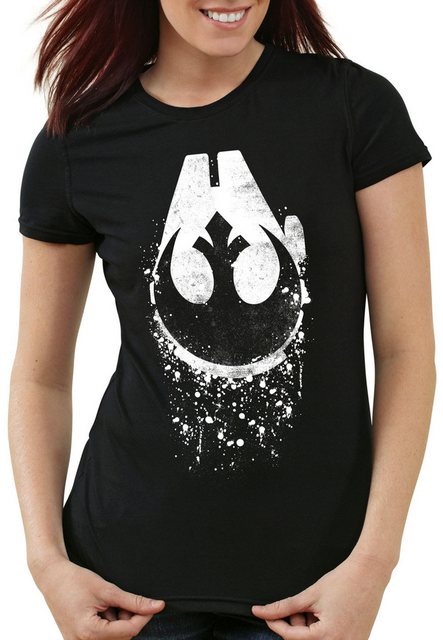 style3 T-Shirt Rebel Star xwing ywing yavin star krieg wars der sterne vade günstig online kaufen