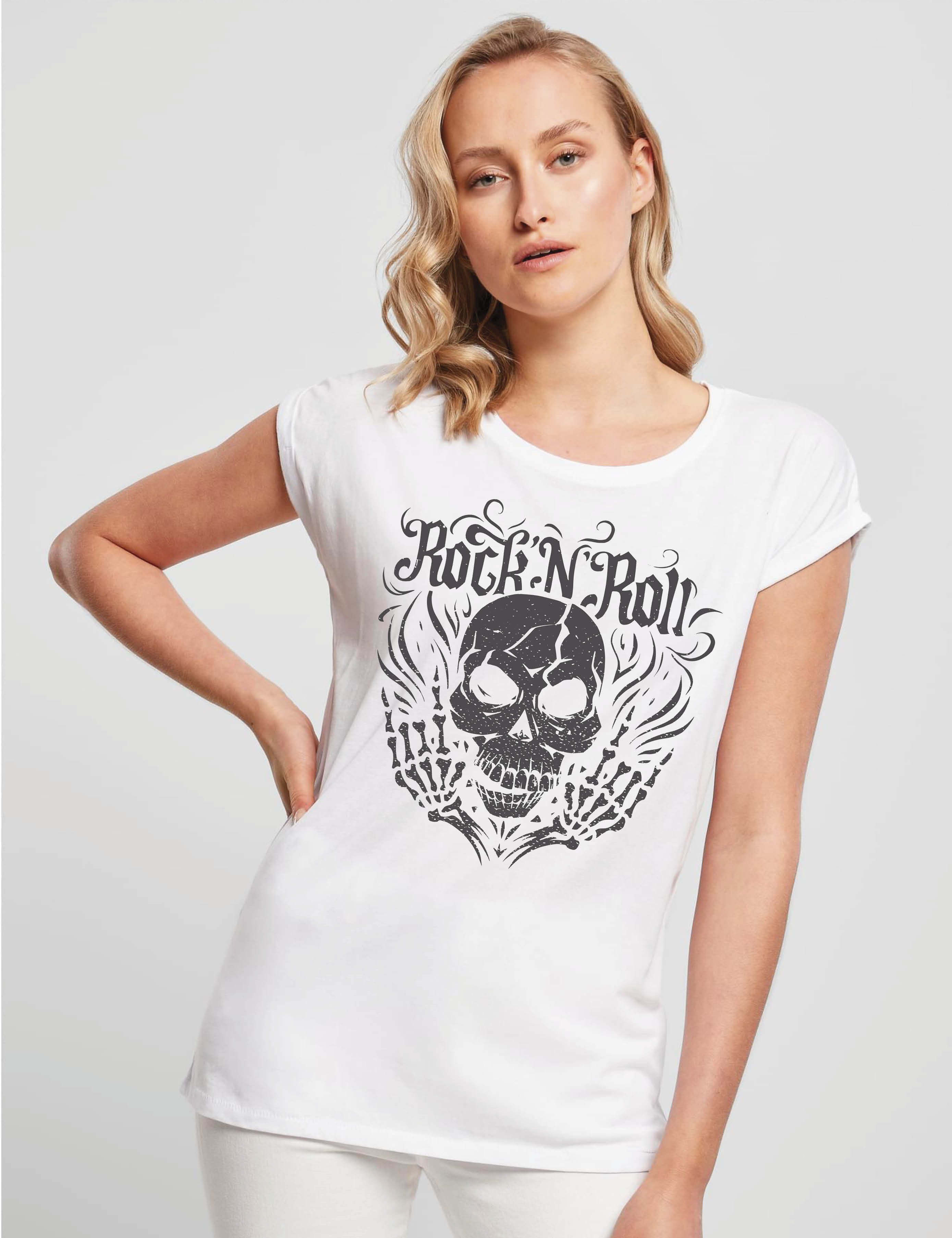 Youth Designz Print-Shirt "Skull Rock N günstig online kaufen