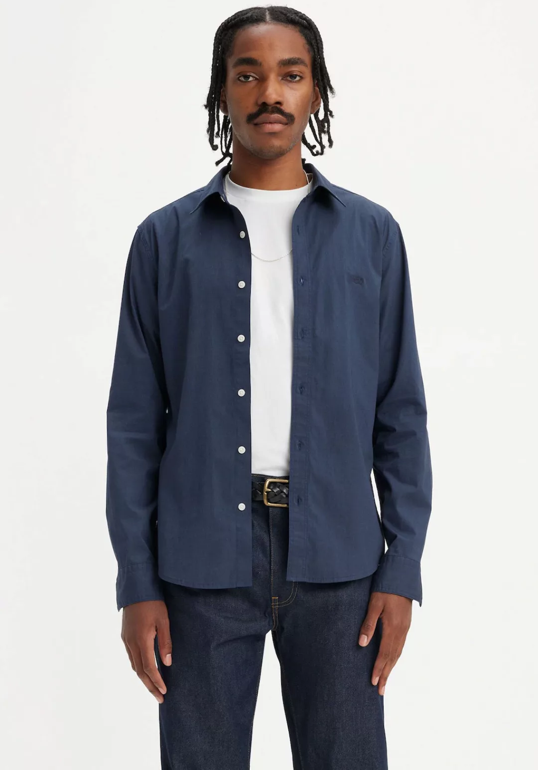 Levis Jeanshemd "BATTERY HM SHIRT SLIM", mit Logobadge günstig online kaufen