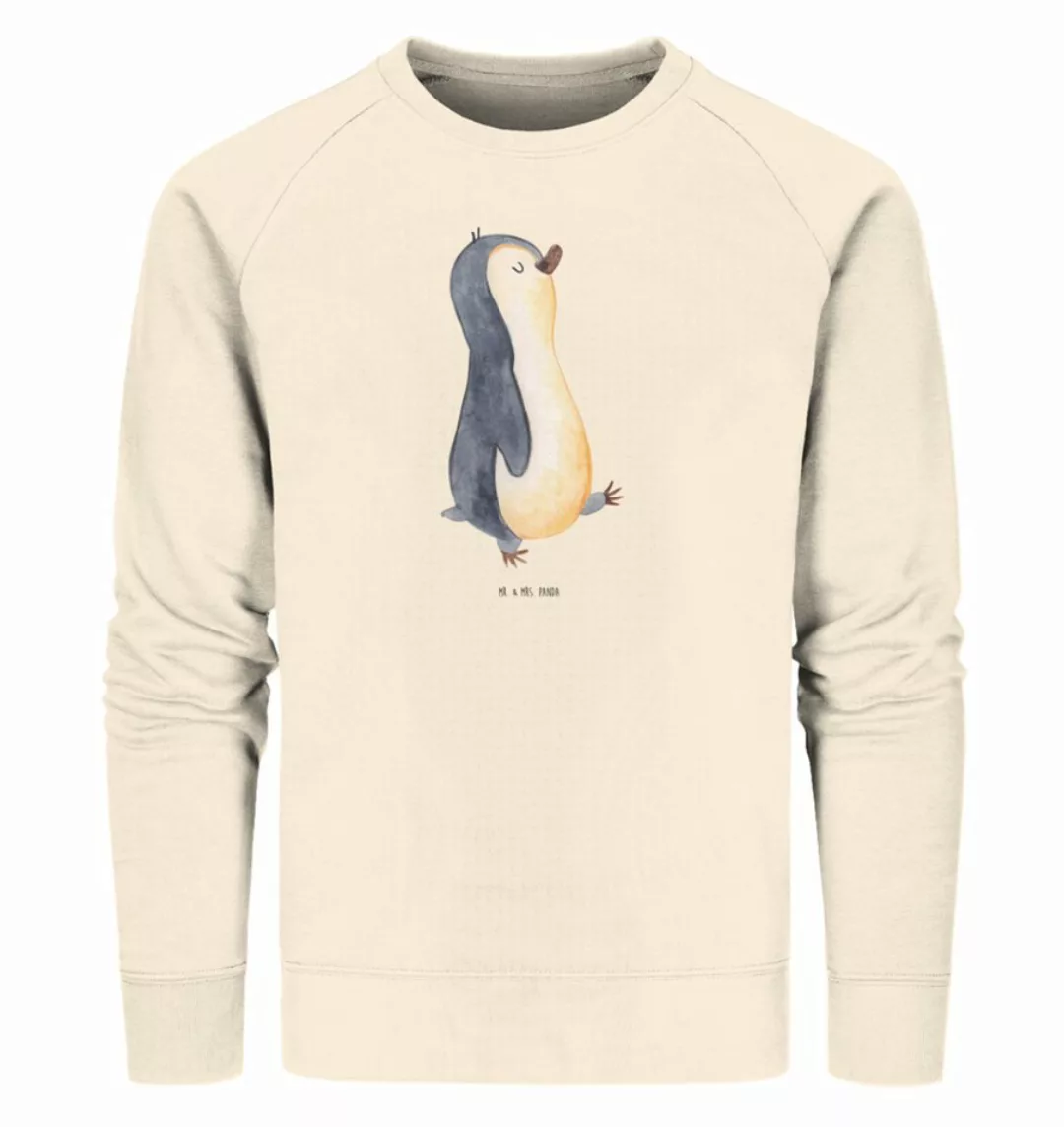 Mr. & Mrs. Panda Longpullover Größe XL Pinguin marschieren - Natural Raw - günstig online kaufen