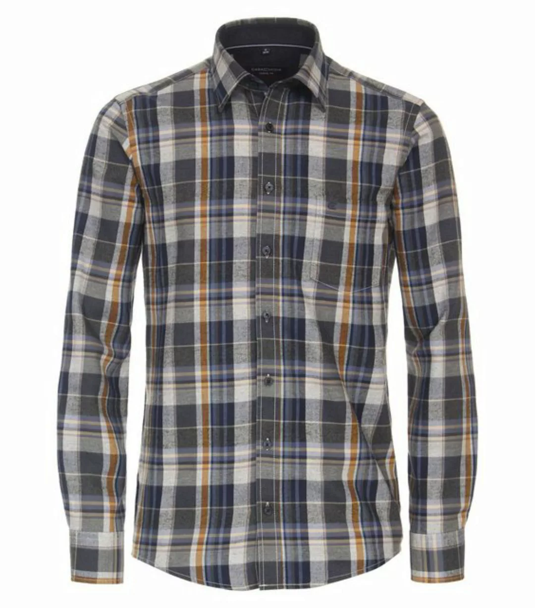 CASAMODA Flanellhemd CASAMODA Flanellhemd kariert Casual Fit günstig online kaufen