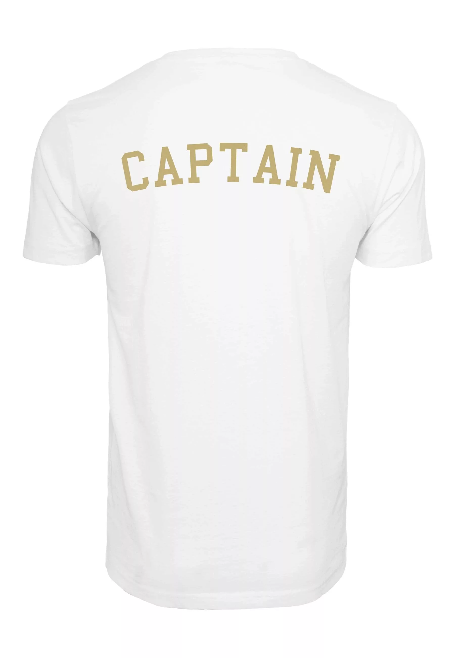 MisterTee T-Shirt "MisterTee Herren Captain Tee" günstig online kaufen