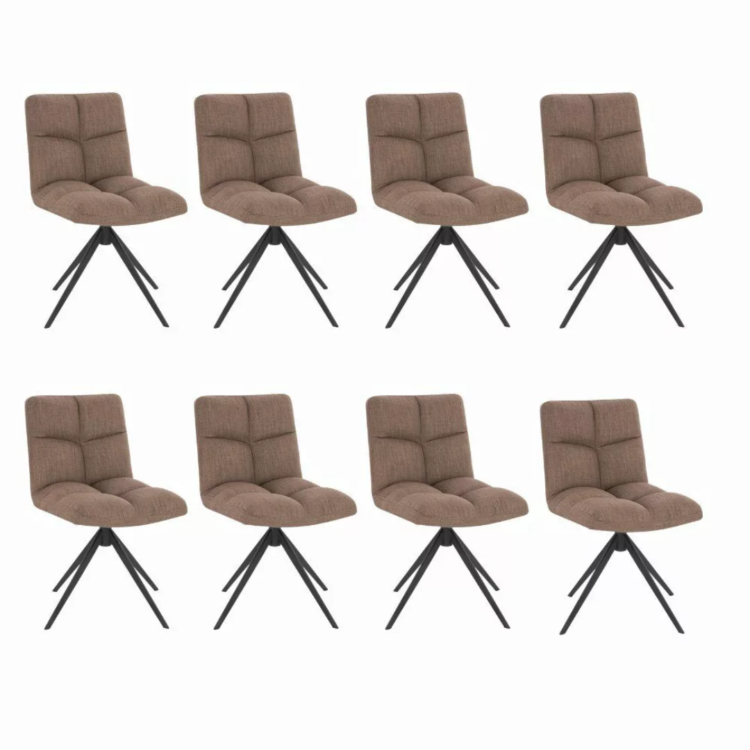 HOME DELUXE Esszimmerstuhl drehbar 2er - günstig online kaufen