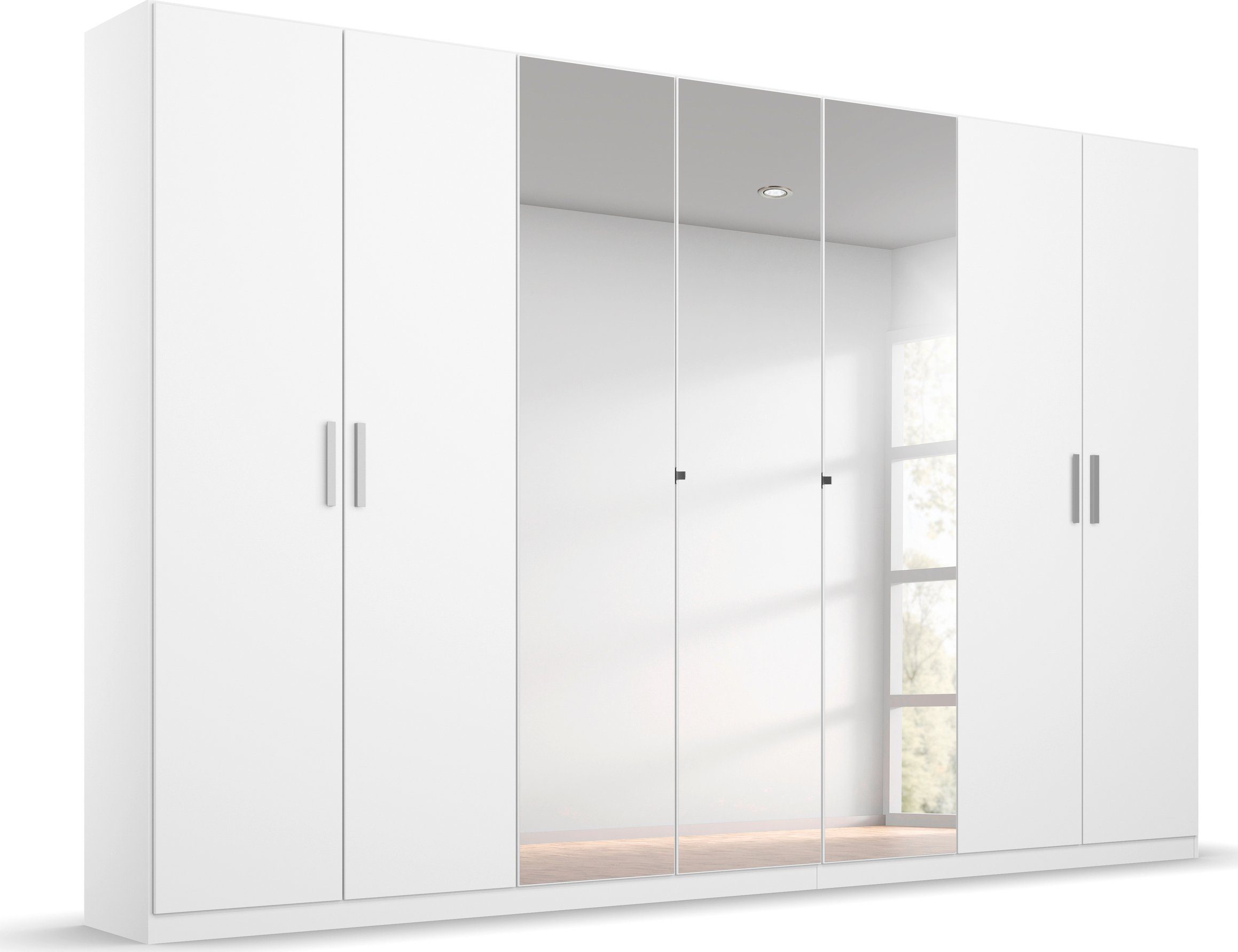 rauch Drehtürenschrank "Koluna", mit Spiegel, inkl. 2 Innenschubladen sowie günstig online kaufen
