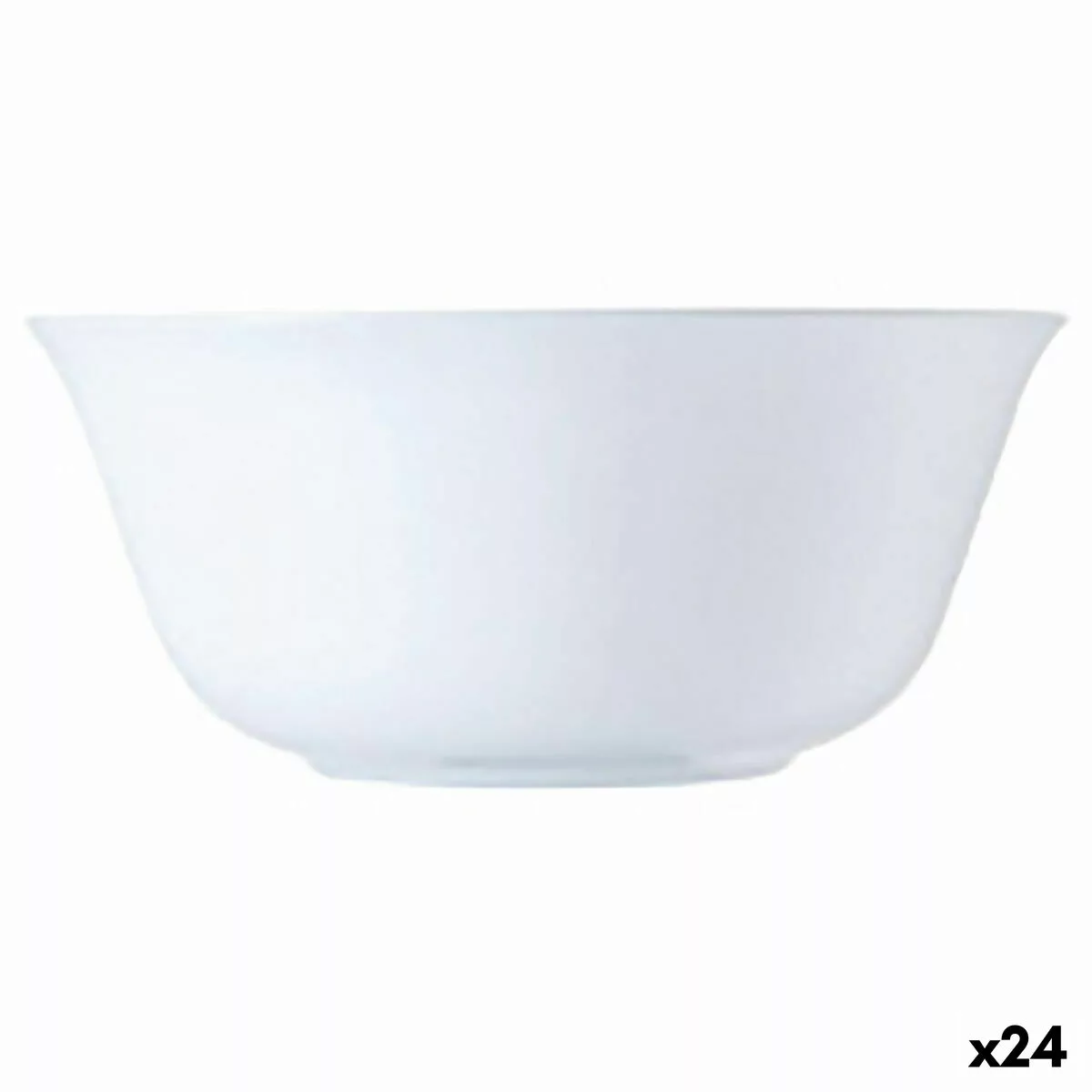 Schale Luminarc Carine Weiß Glas (12 Cm) (24 Stück) günstig online kaufen