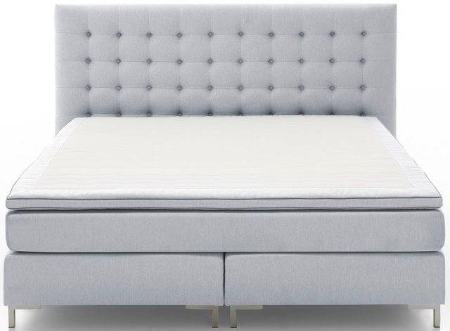 ATLANTIC home collection Boxspringbett Anni, mit Federkernmatratze und Topp günstig online kaufen