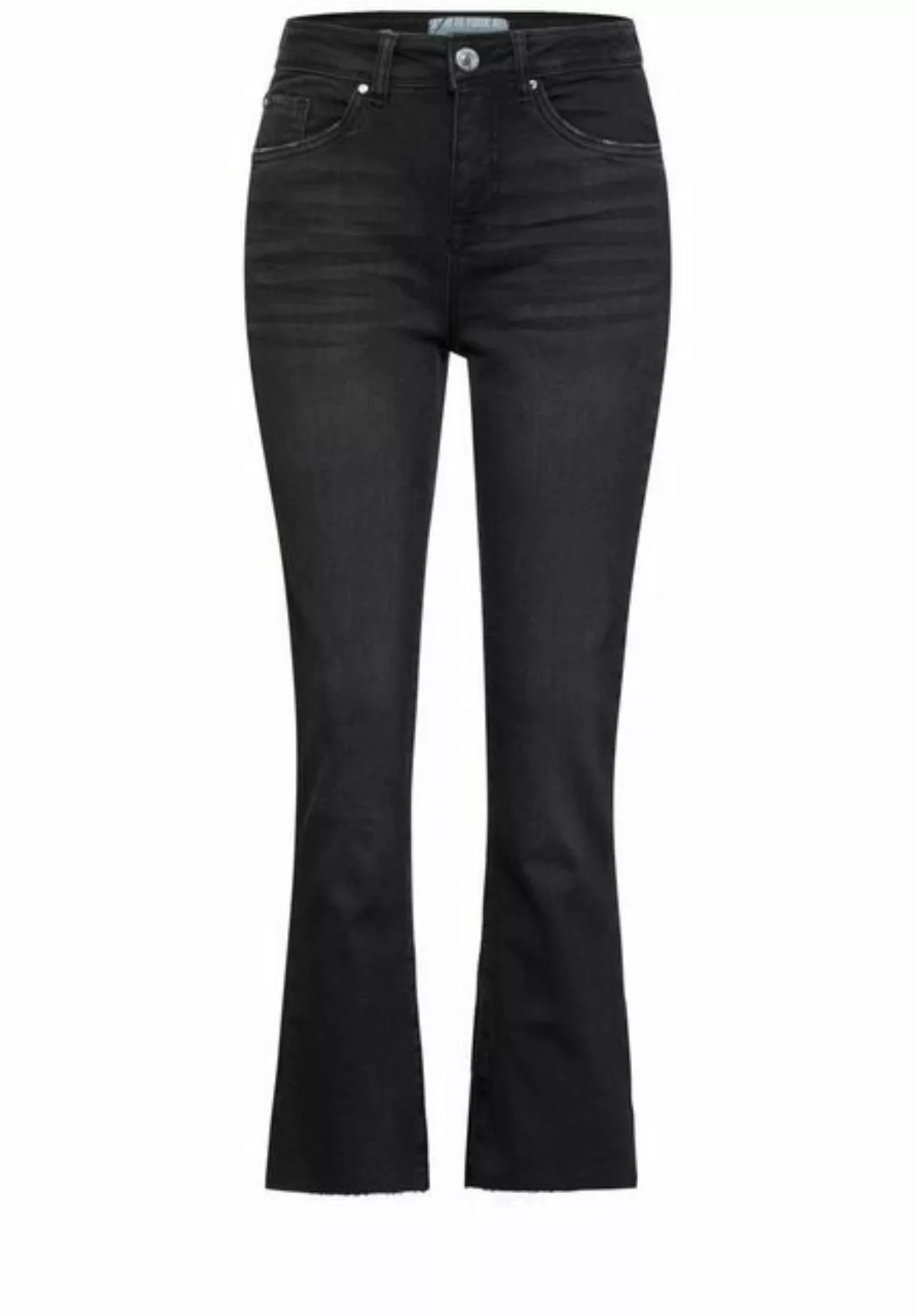 STREET ONE 5-Pocket-Jeans Denim-Kick Flared slim fit mit Stretch günstig online kaufen