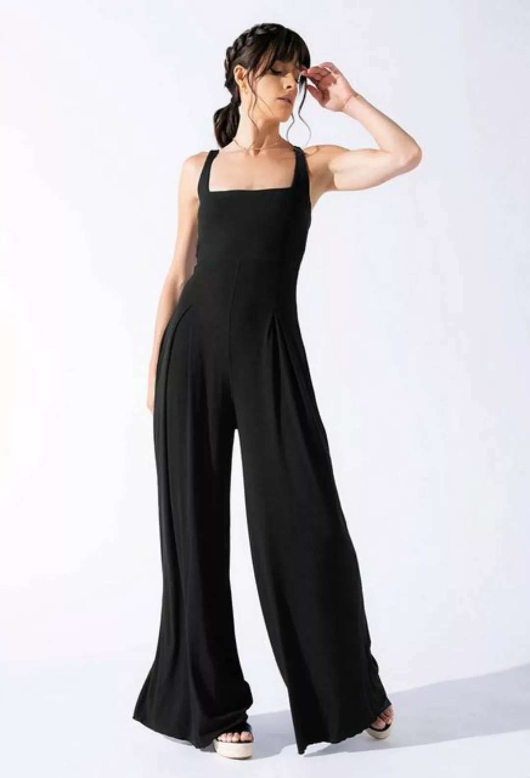 CHENIN 7/8-Overall Casual Damen Casual Jumpsuit Schwarz Jumpsuit Frühling S günstig online kaufen