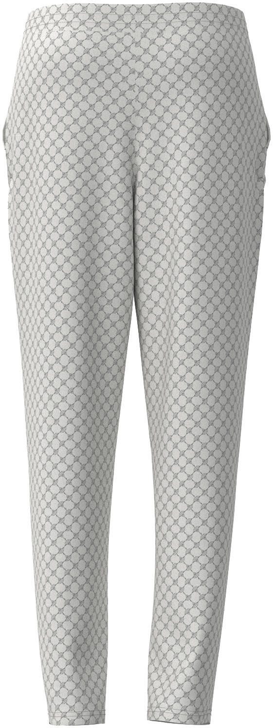 JOOP Pyjamahose "Cosy", mit Tunnelzug und Bindeband, Cornflower-Allover günstig online kaufen