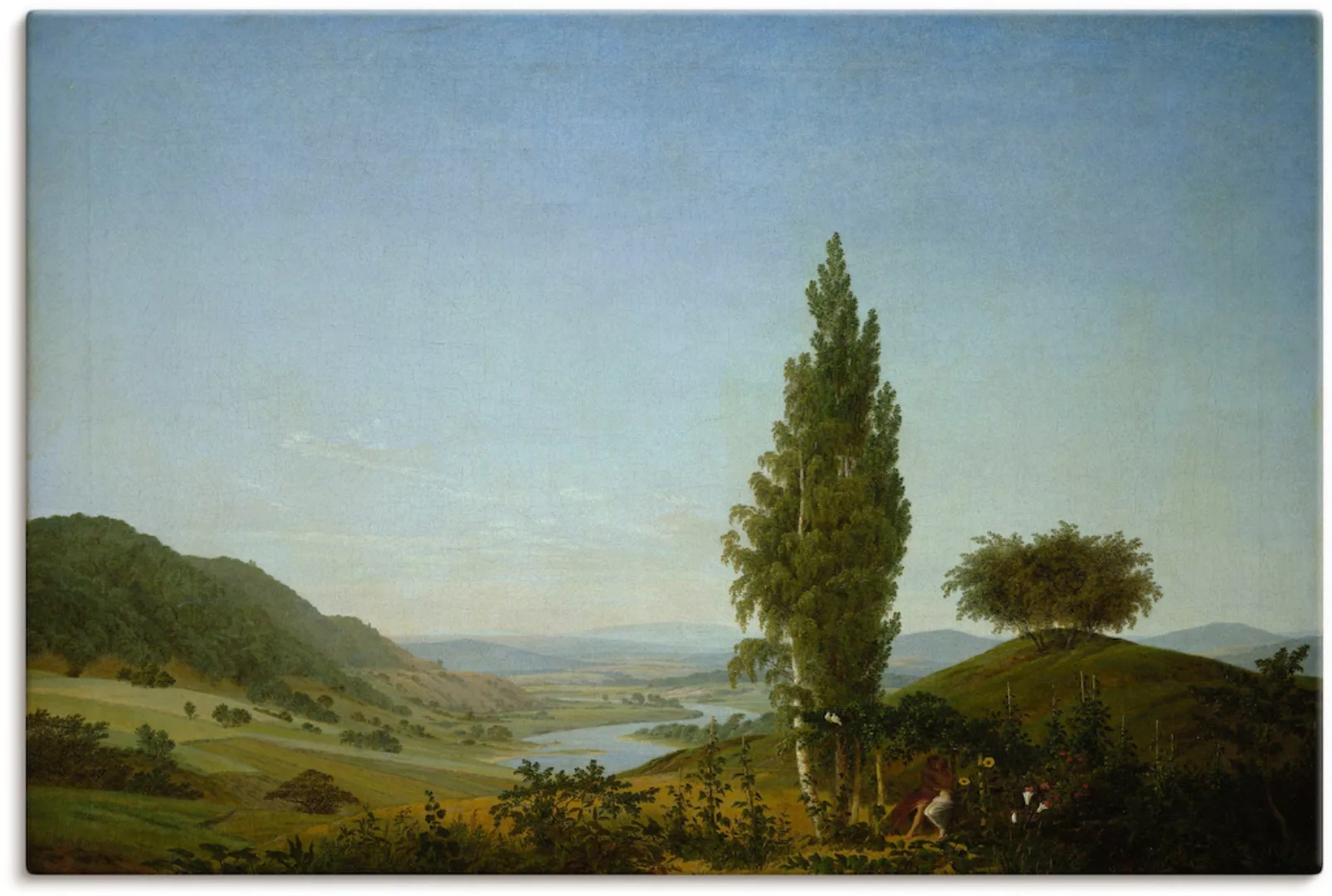 Artland Leinwandbild »Der Sommer. 1807«, Vier Jahreszeiten, (1 St.), auf Ke günstig online kaufen