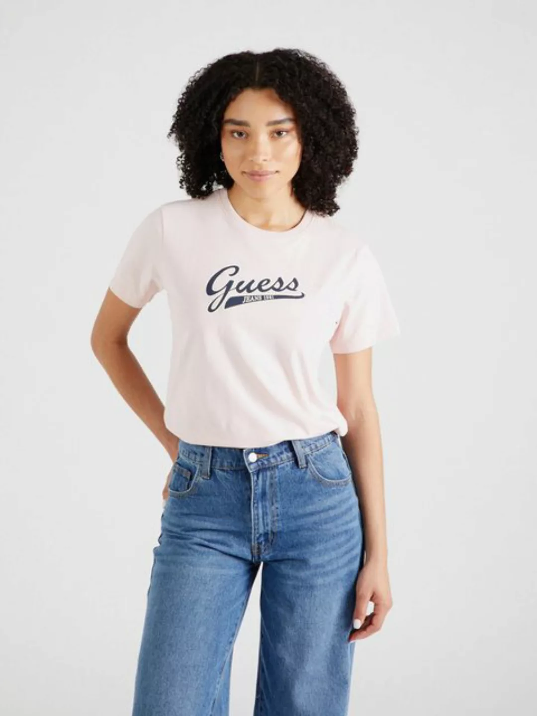 Guess T-Shirt (1-tlg) Plain/ohne Details günstig online kaufen