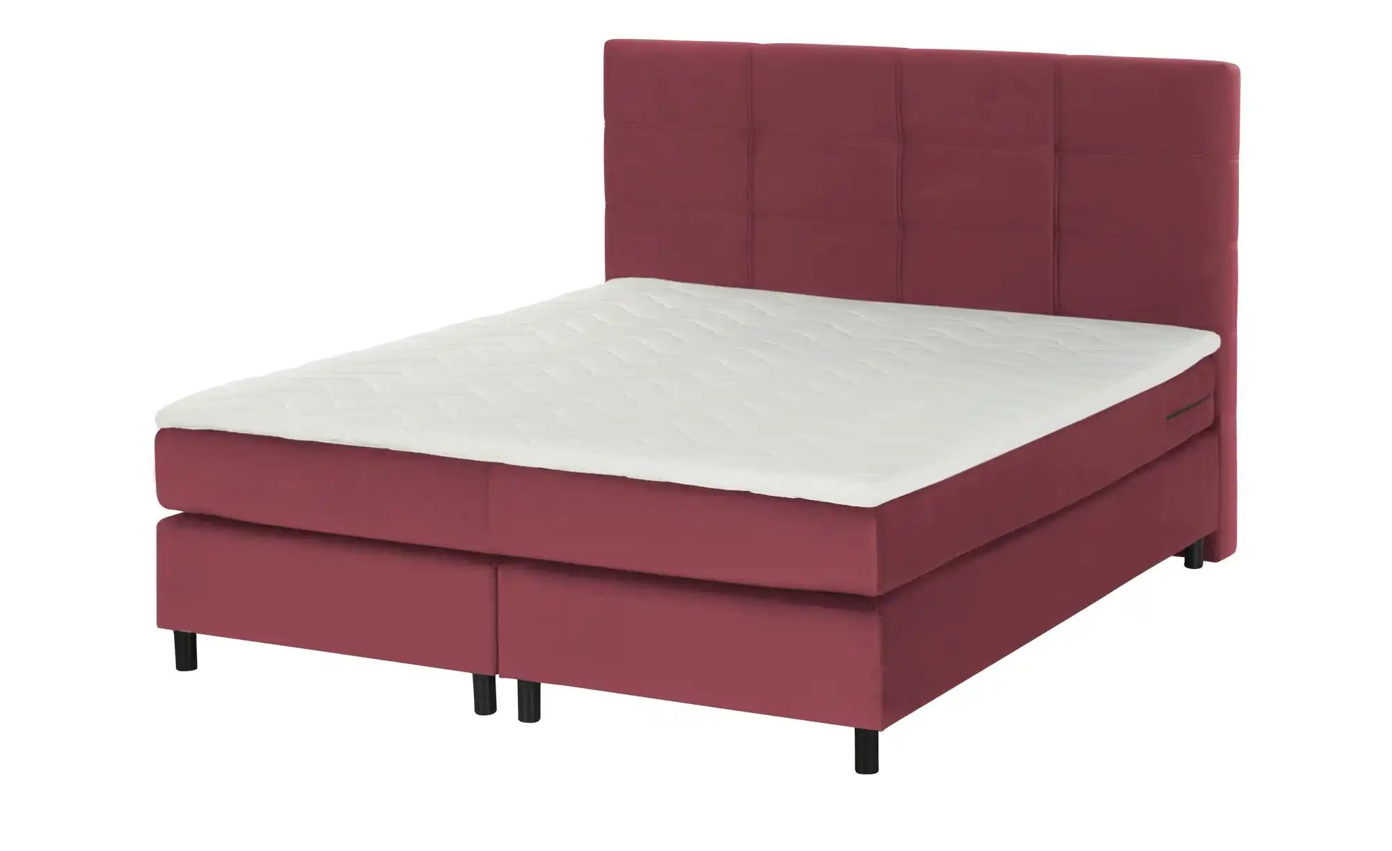 uno Boxspringbett  Wind ¦ rot ¦ Maße (cm): B: 160 H: 152 Betten > Komfortbe günstig online kaufen