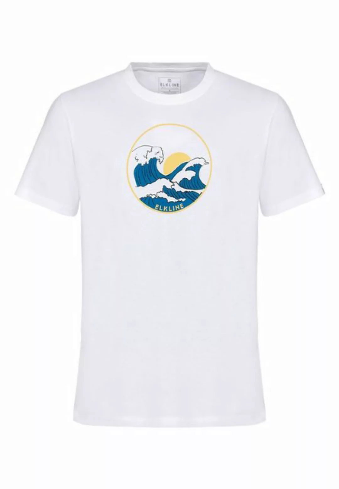 Elkline T-Shirt Wellenreiter Wellen Siebdruck Print günstig online kaufen