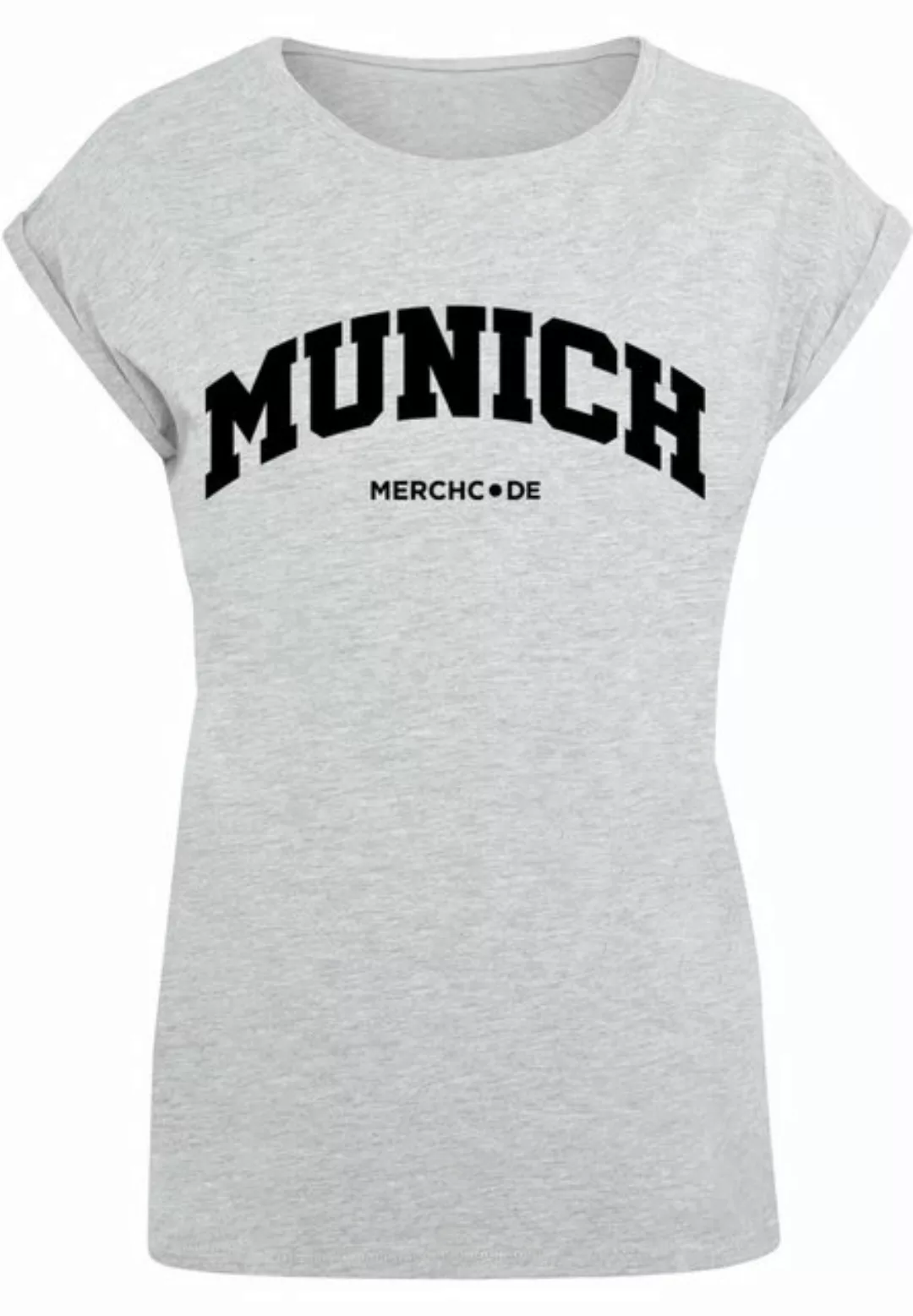 Merchcode T-Shirt Merchcode Damen Ladies Munich Wording - T-Shirt (1-tlg) günstig online kaufen