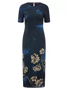 Kleid zum Schlupfen TALBOT RUNHOF X PETER HAHN blau günstig online kaufen