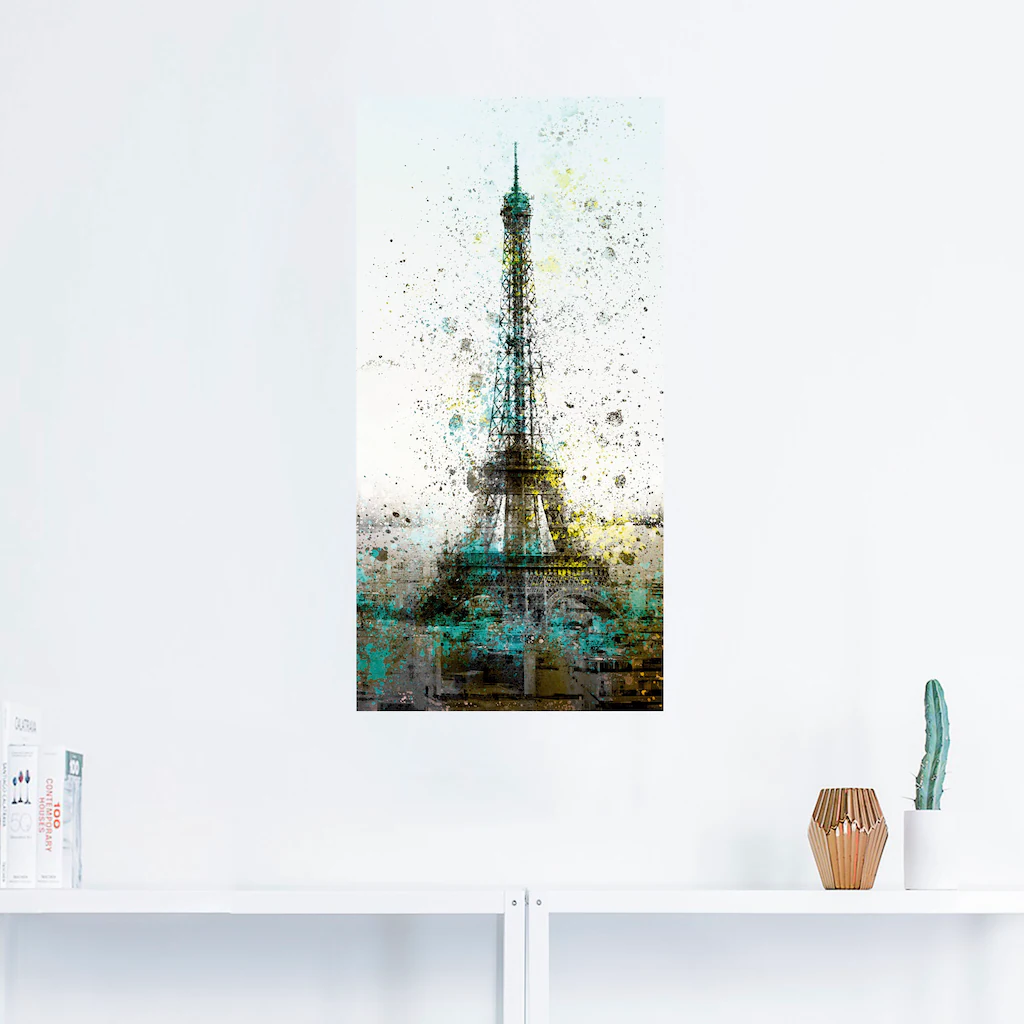Artland Wandfolie "Paris Eiffelturm I", Gebäude, (1 St.), selbstklebend günstig online kaufen