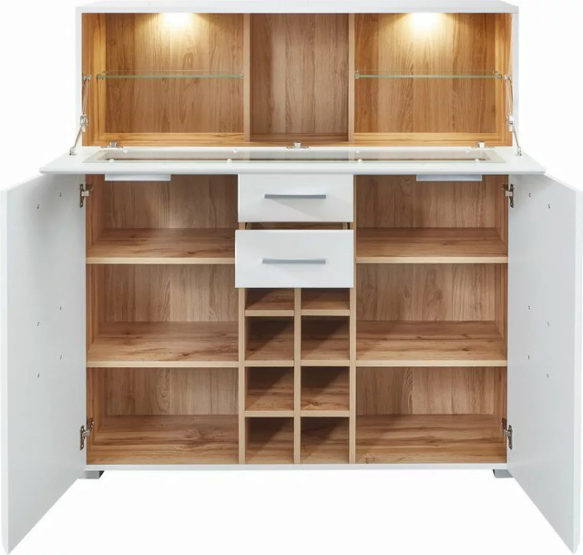 Innostyle Barschrank FUN PLUS II 2 Holztüren, 19 Fächer, 1 Klappe, Softclos günstig online kaufen