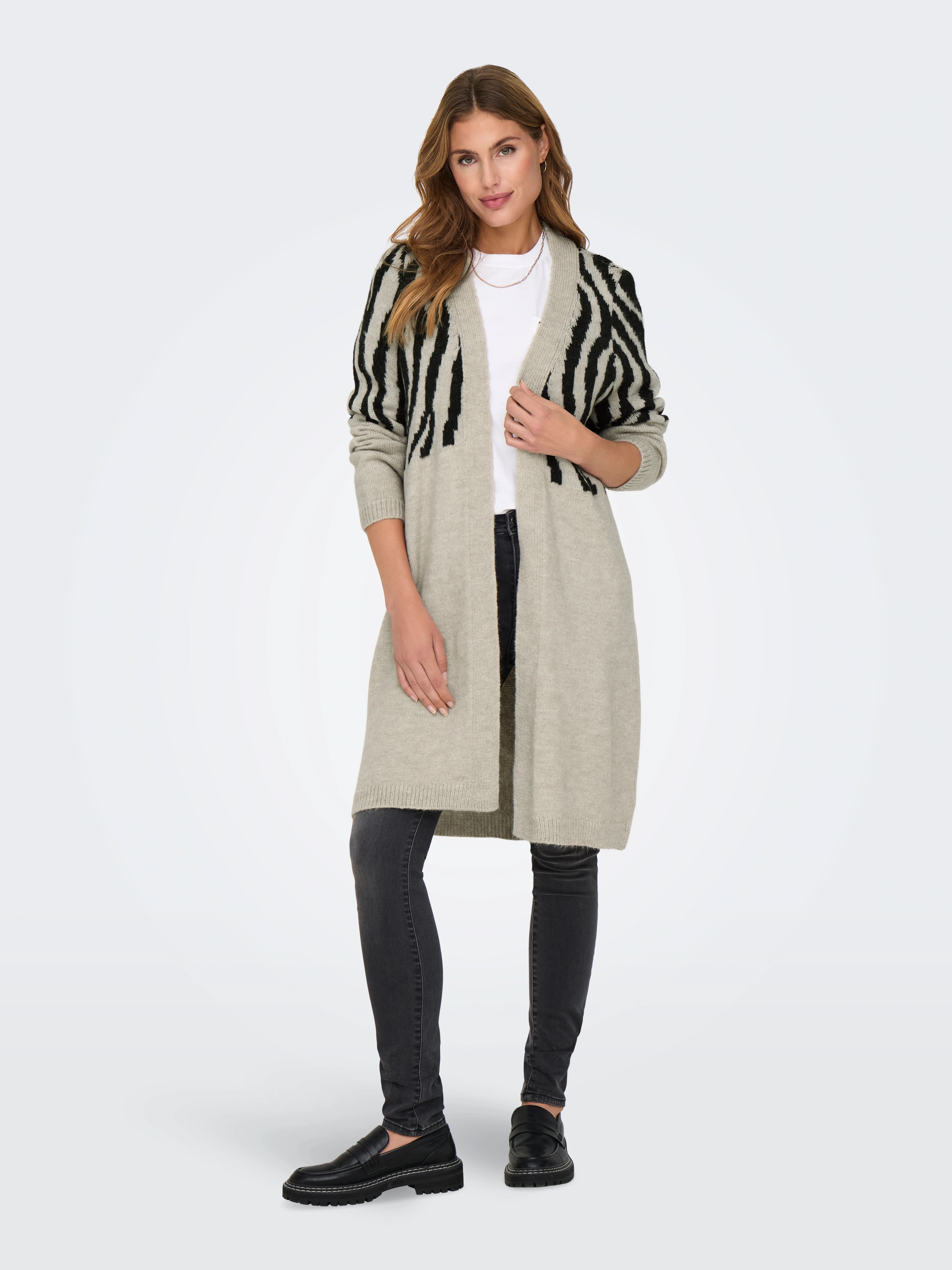 ONLY Longstrickjacke ONLJADE ZEBRA LS CARDIGAN CC KNT günstig online kaufen