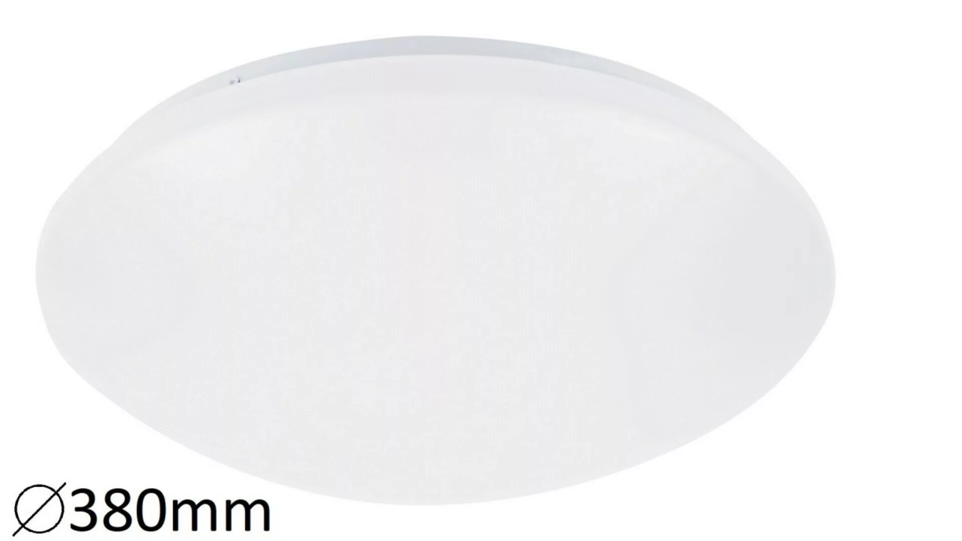LED Deckenleuchte weiß Sensor Ø 38 cm Lucas günstig online kaufen
