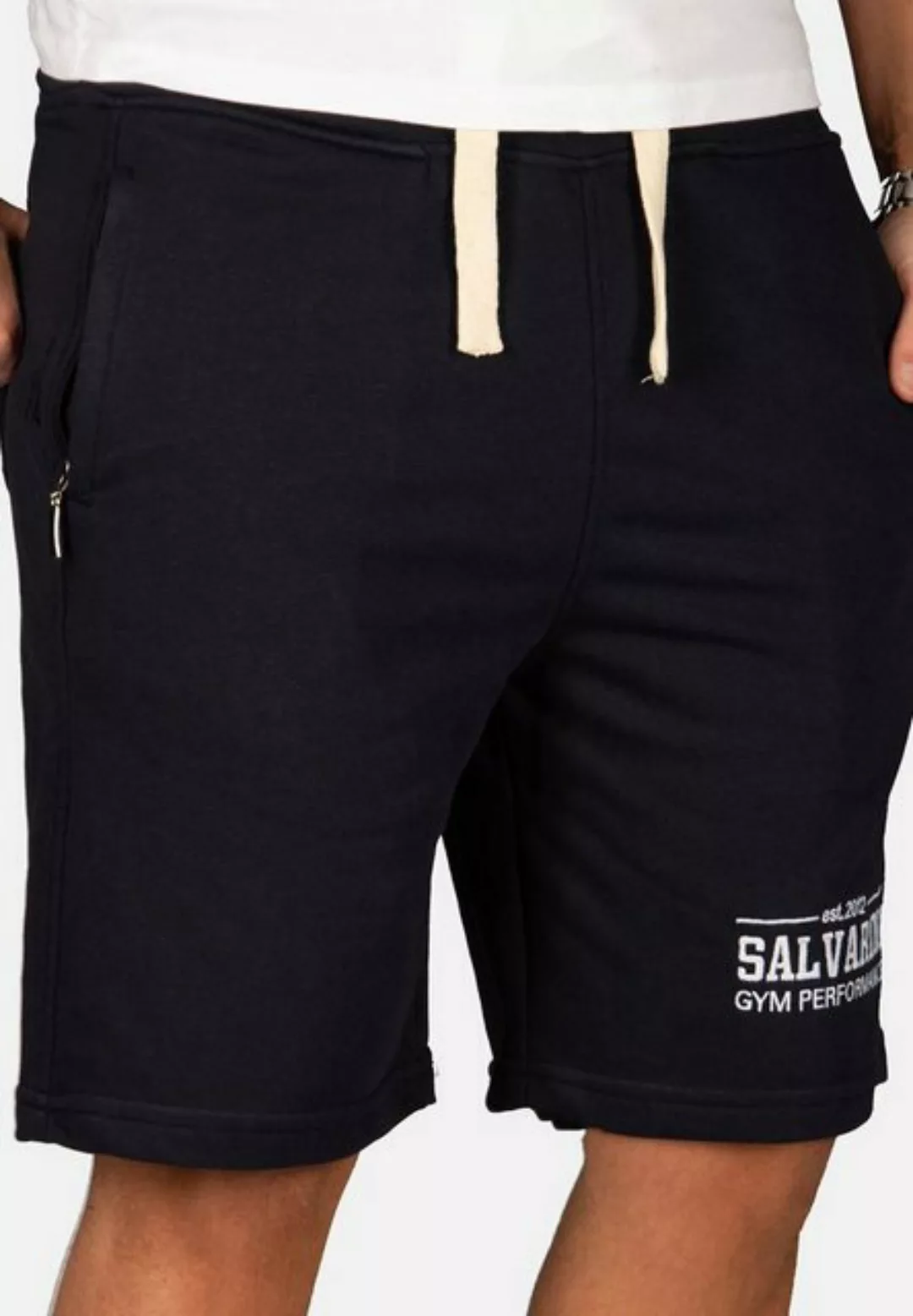 Alessandro Salvarini Shorts mit breitem Kordelzug günstig online kaufen