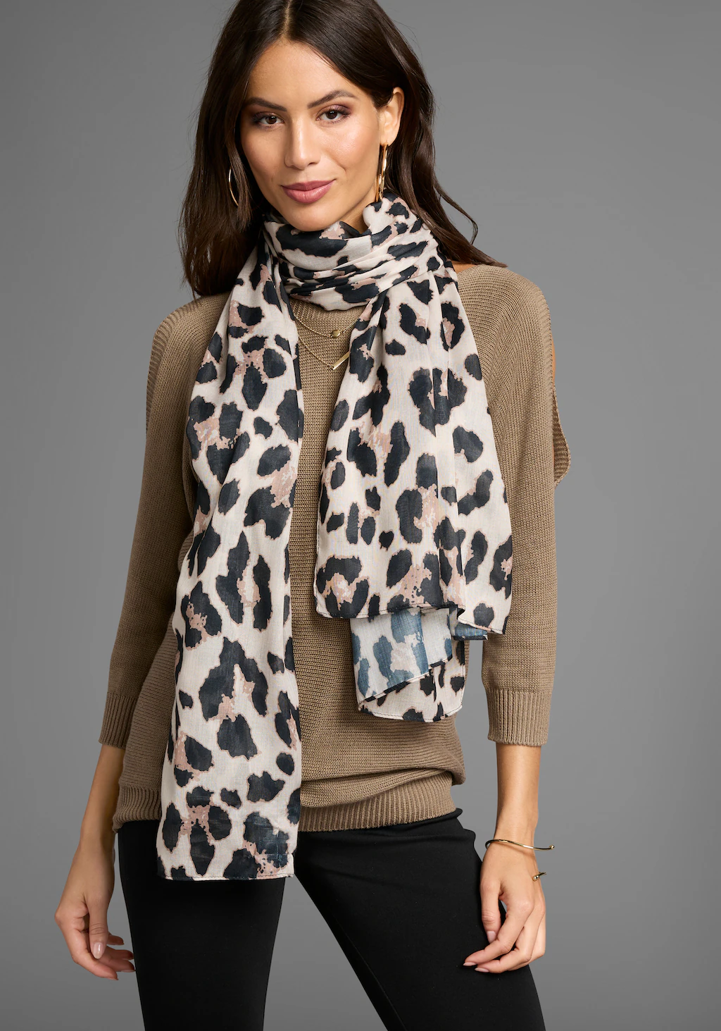 Laura Scott Bandana, mit trendigem Leopard-Alloverdruck - NEW günstig online kaufen