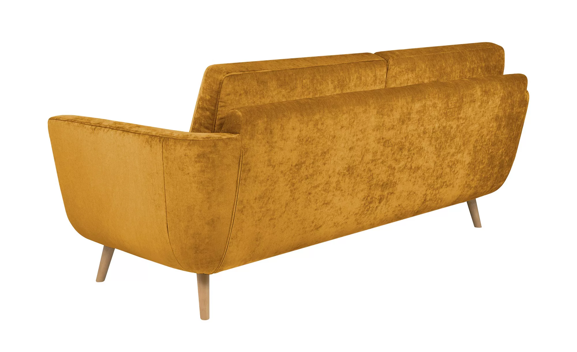 SOHO Sofa  Smilla ¦ gelb ¦ Maße (cm): B: 197 H: 85 T: 93 Polstermöbel > Sof günstig online kaufen