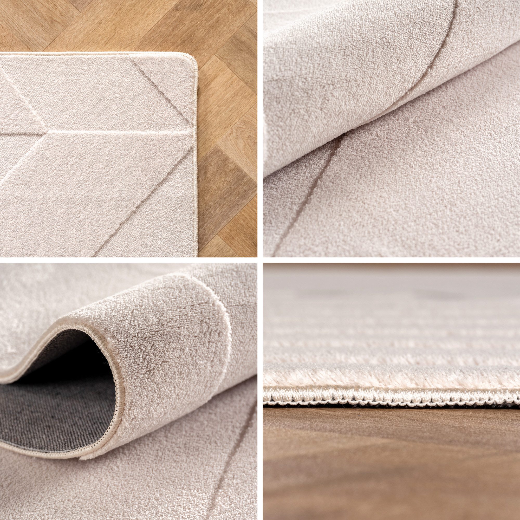 Carpettex Designteppich Unicolor - Einfarbig, Rechteckig, günstig online kaufen