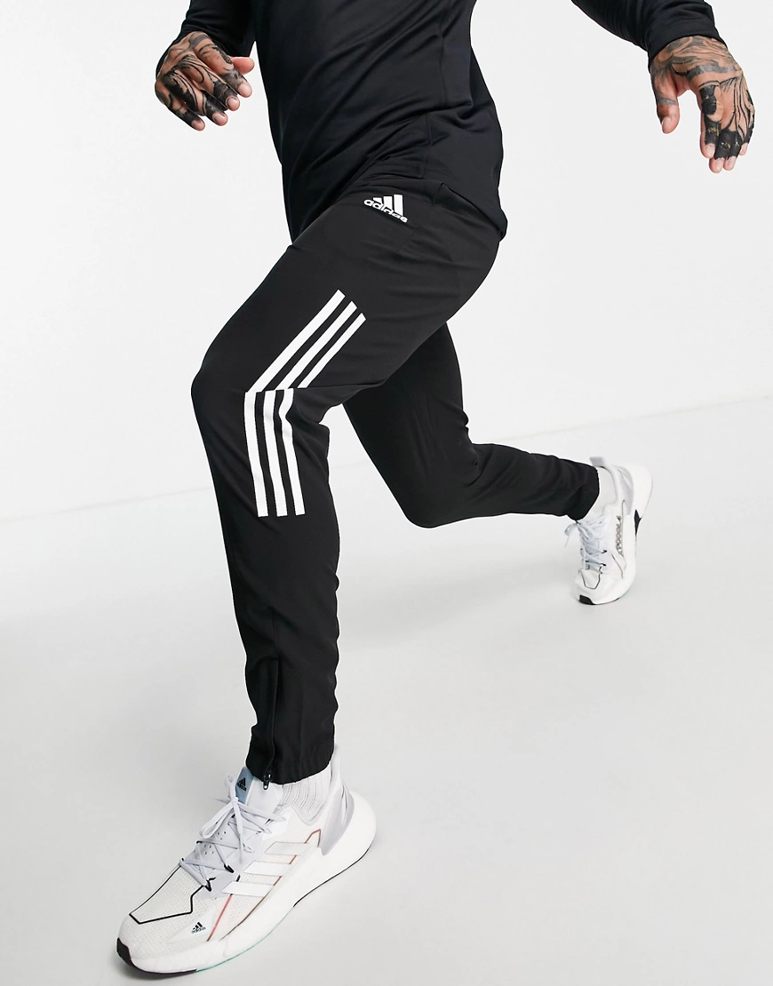 Adidas Flayer 3 Stripes Windbreaker 2XL Black günstig online kaufen