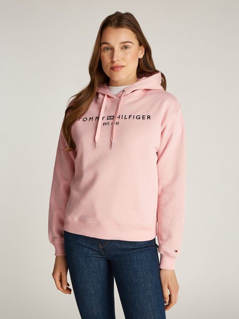 Tommy Hilfiger Kapuzensweatshirt MDRN REG CORP LOGO HOODIE mit gesticktem L günstig online kaufen