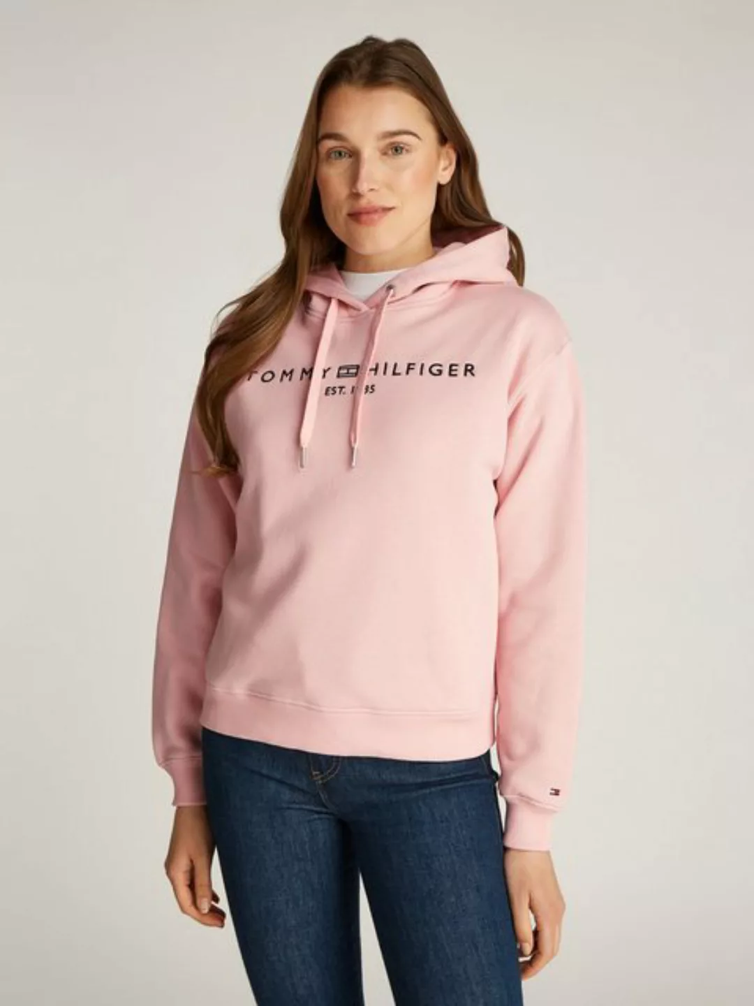 Tommy Hilfiger Kapuzensweatshirt MDRN REG CORP LOGO HOODIE mit gesticktem L günstig online kaufen