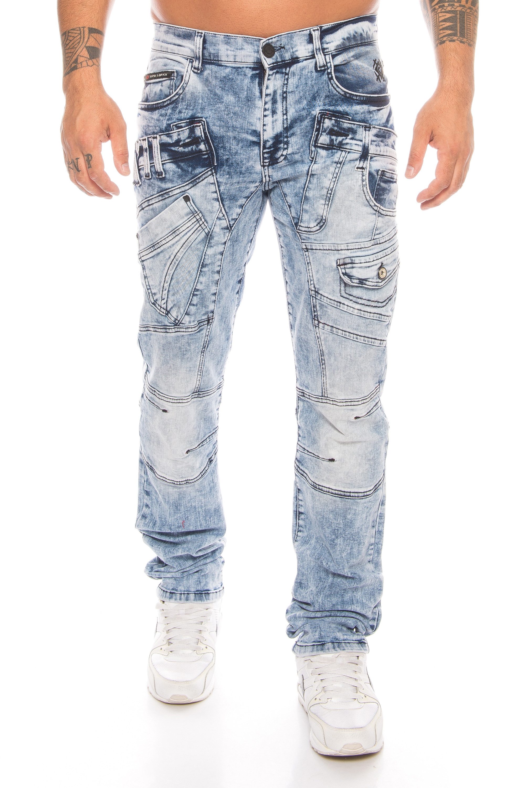 Cipo & Baxx Slim-fit-Jeans Herren Jeans günstig online kaufen