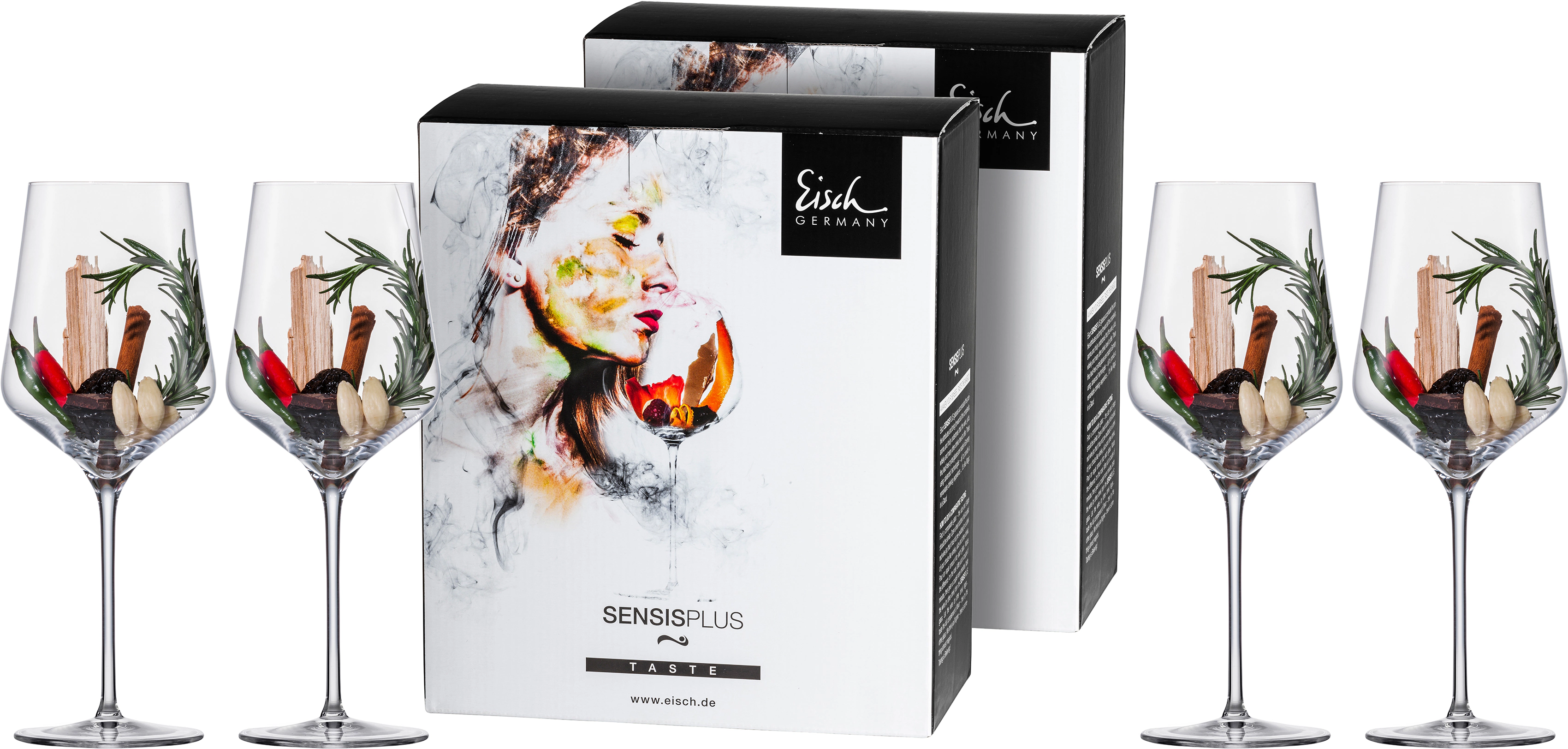 Eisch Germany Rotweinglas »Sky SensisPlus«, (Set, 4 tlg.), (Bordeauxglas), günstig online kaufen