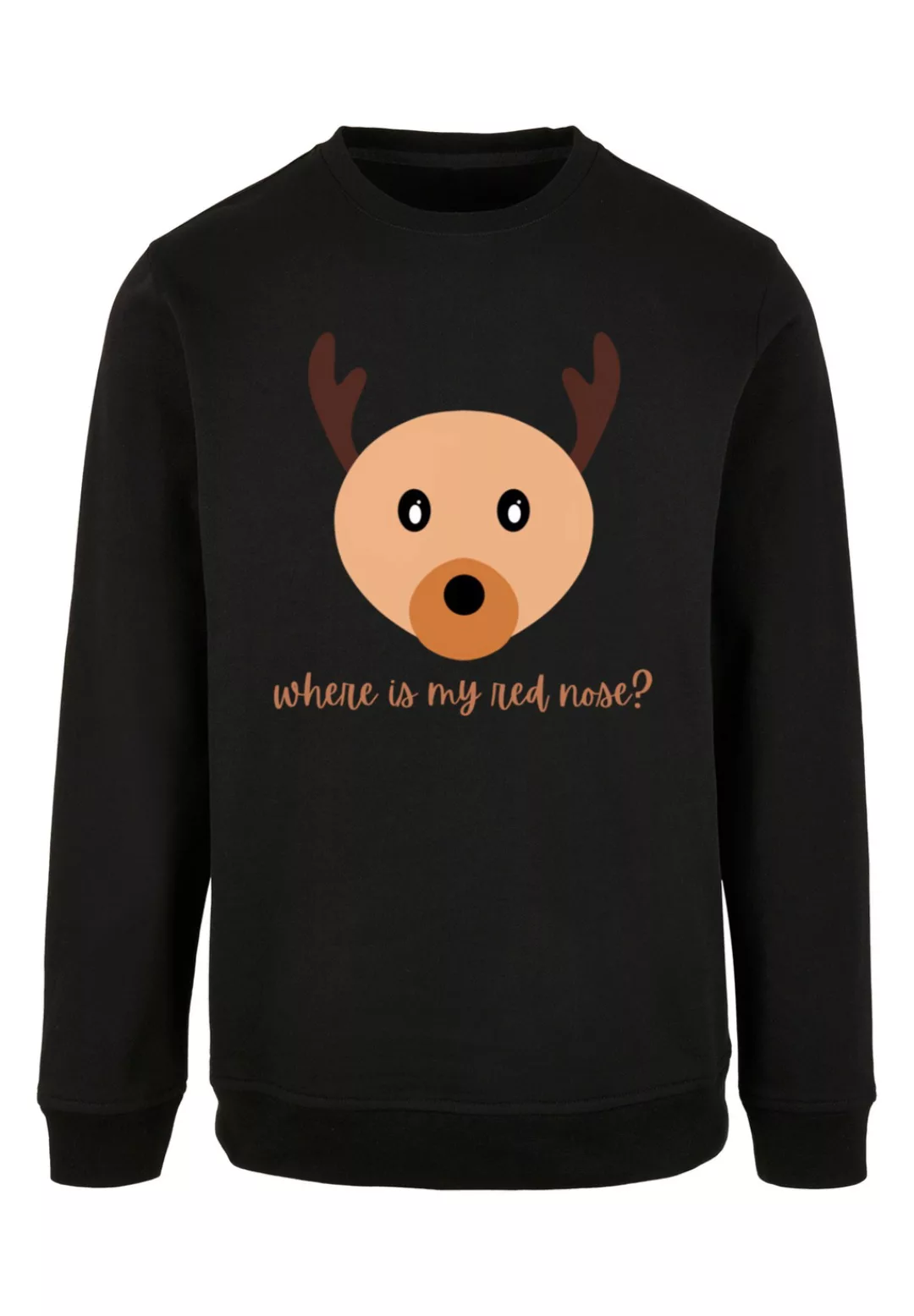 F4NT4STIC Kapuzenpullover "Red Nose Weihnachten", Print günstig online kaufen