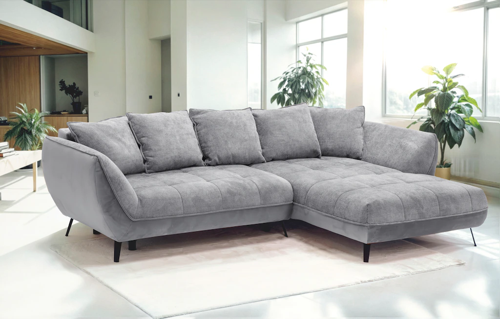 exxpo - sofa fashion Ecksofa Midway, Ecksofa Midway, inkl.Bettfunktion,Bett günstig online kaufen