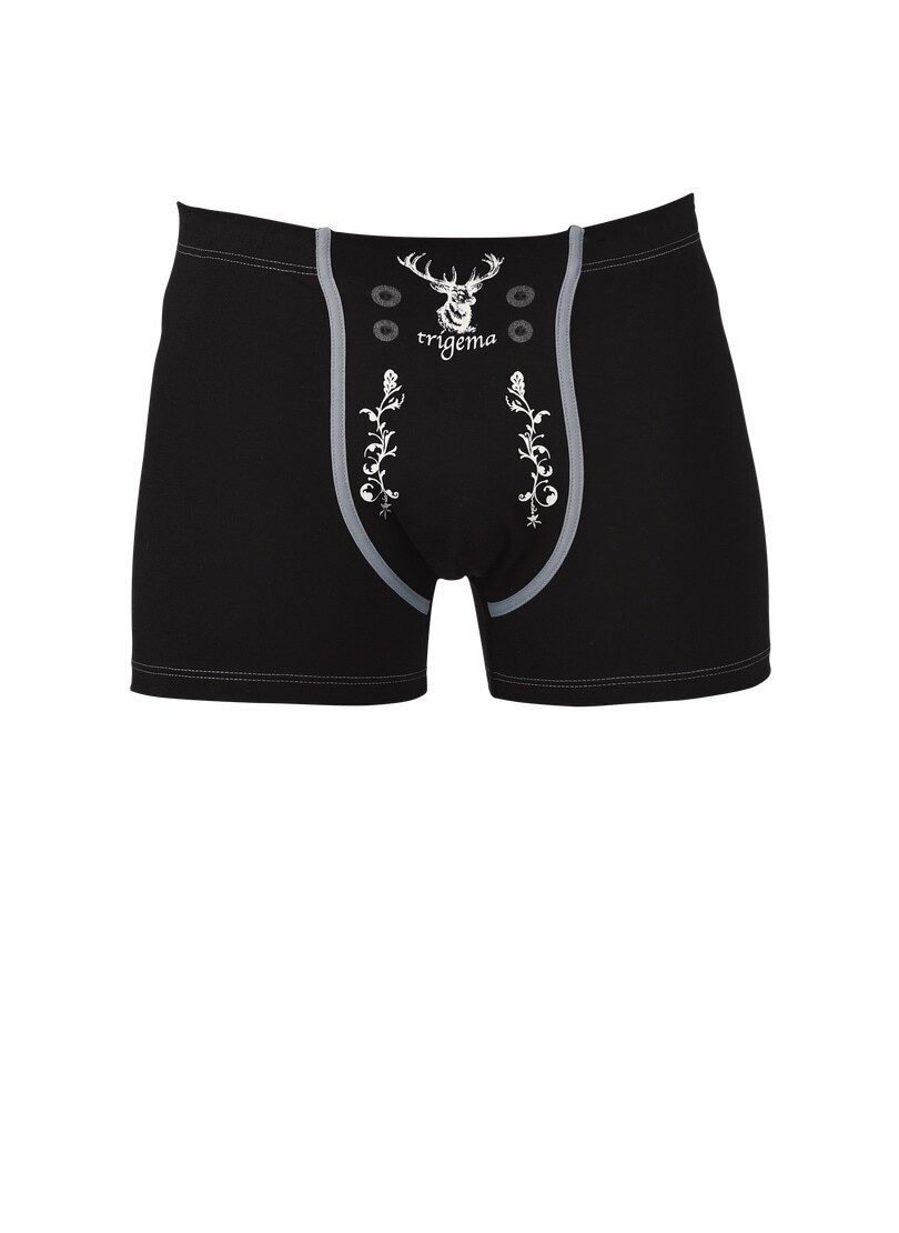 Trigema Boxer "TRIGEMA Pants mit Hirsch", (1 St.) günstig online kaufen