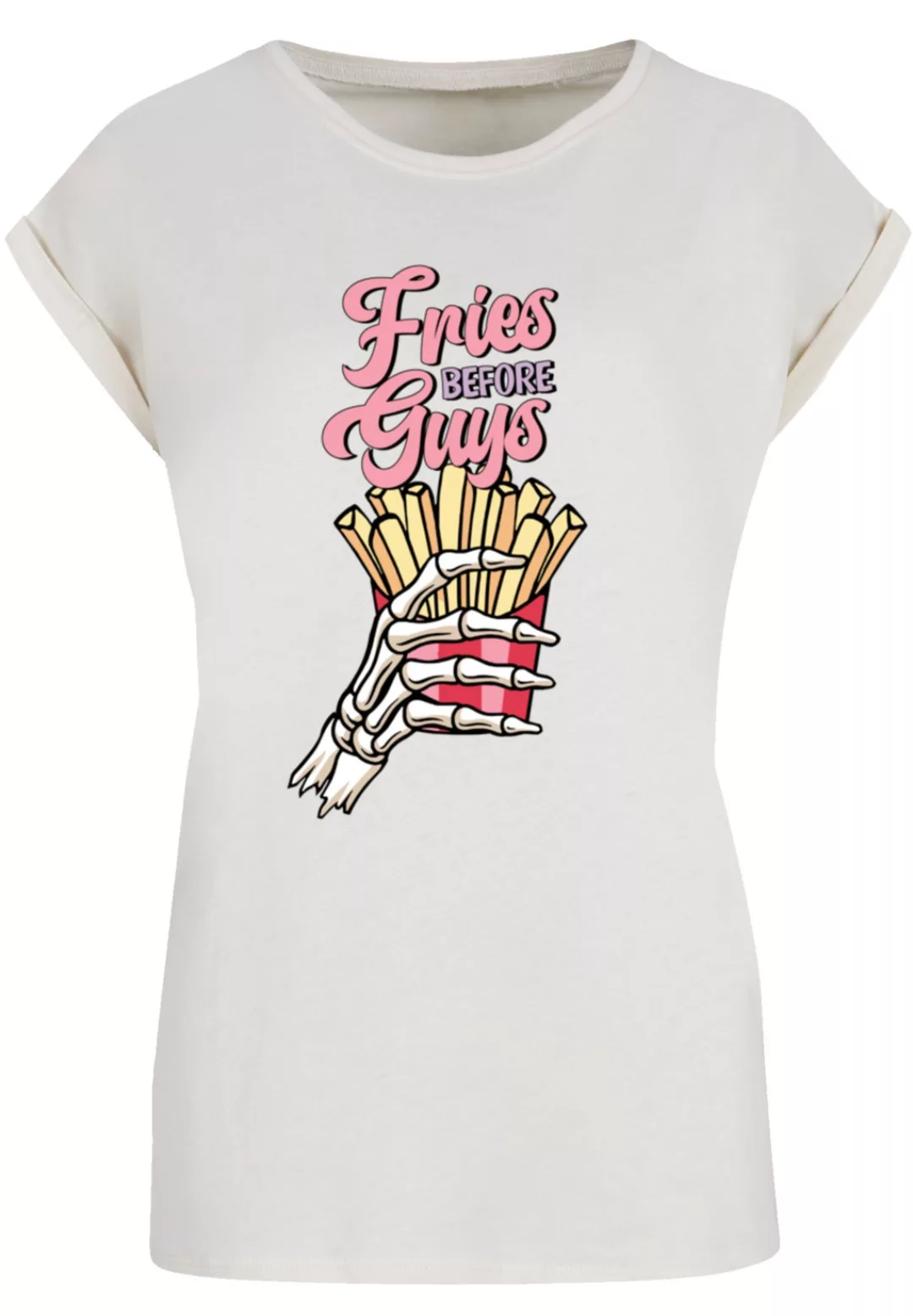 F4NT4STIC T-Shirt "Anti Valentinstag Fries", Premium Qualität günstig online kaufen