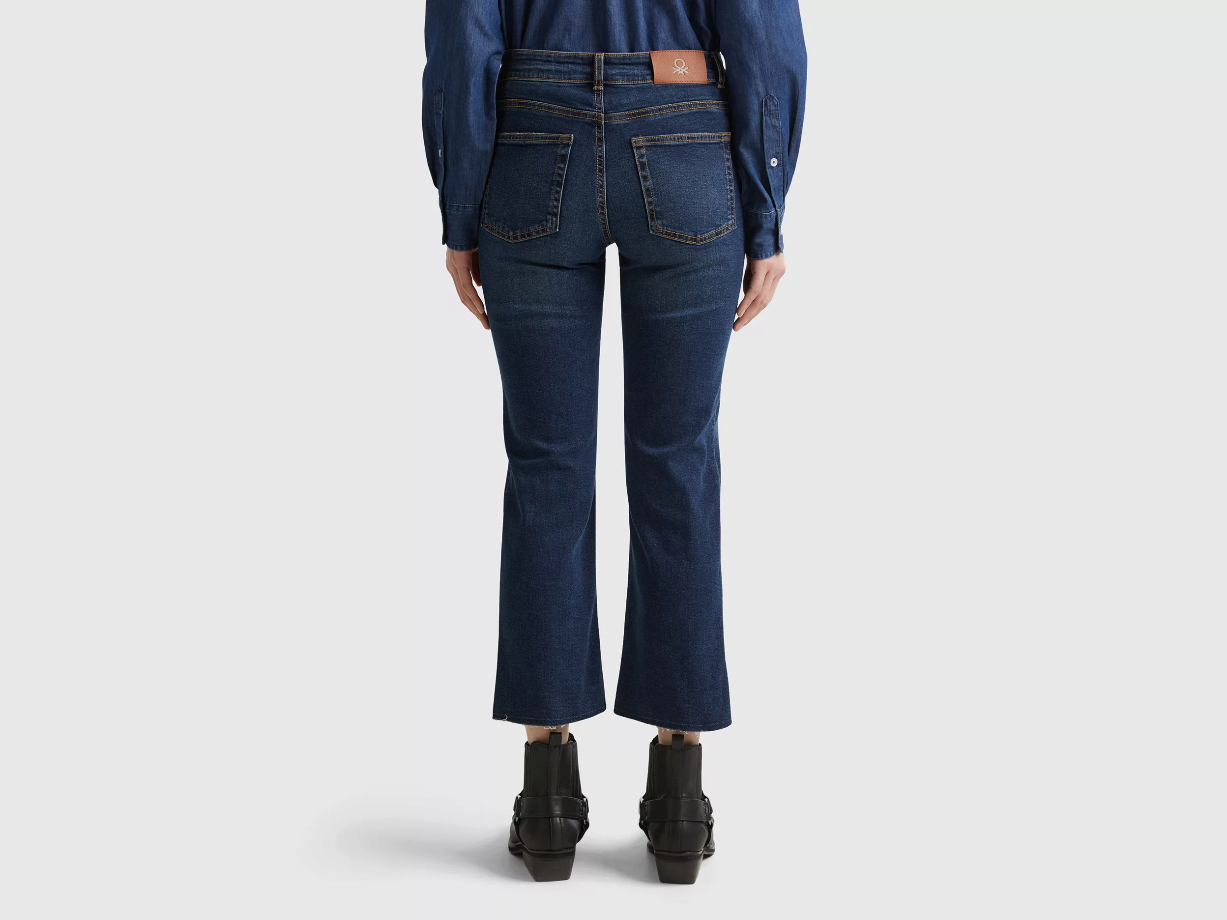 United Colors of Benetton Weite Jeans mit geradem Bein günstig online kaufen