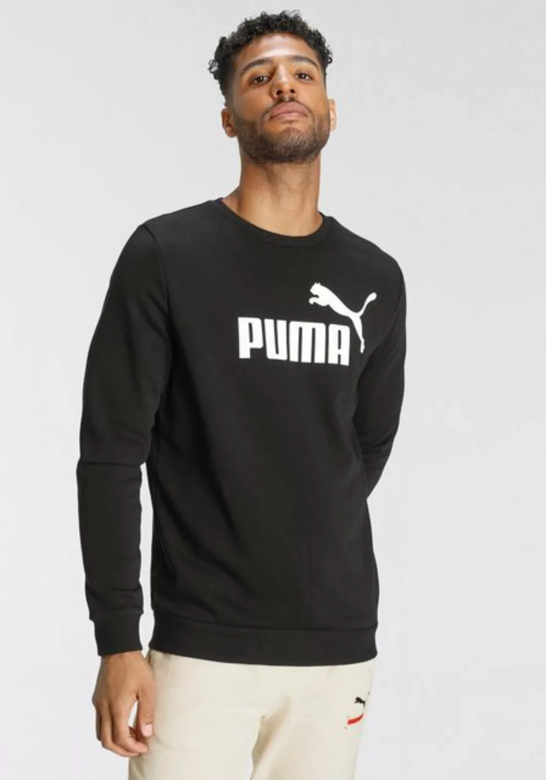 PUMA Langarmshirt ESS BIG LOGO CREW TR günstig online kaufen