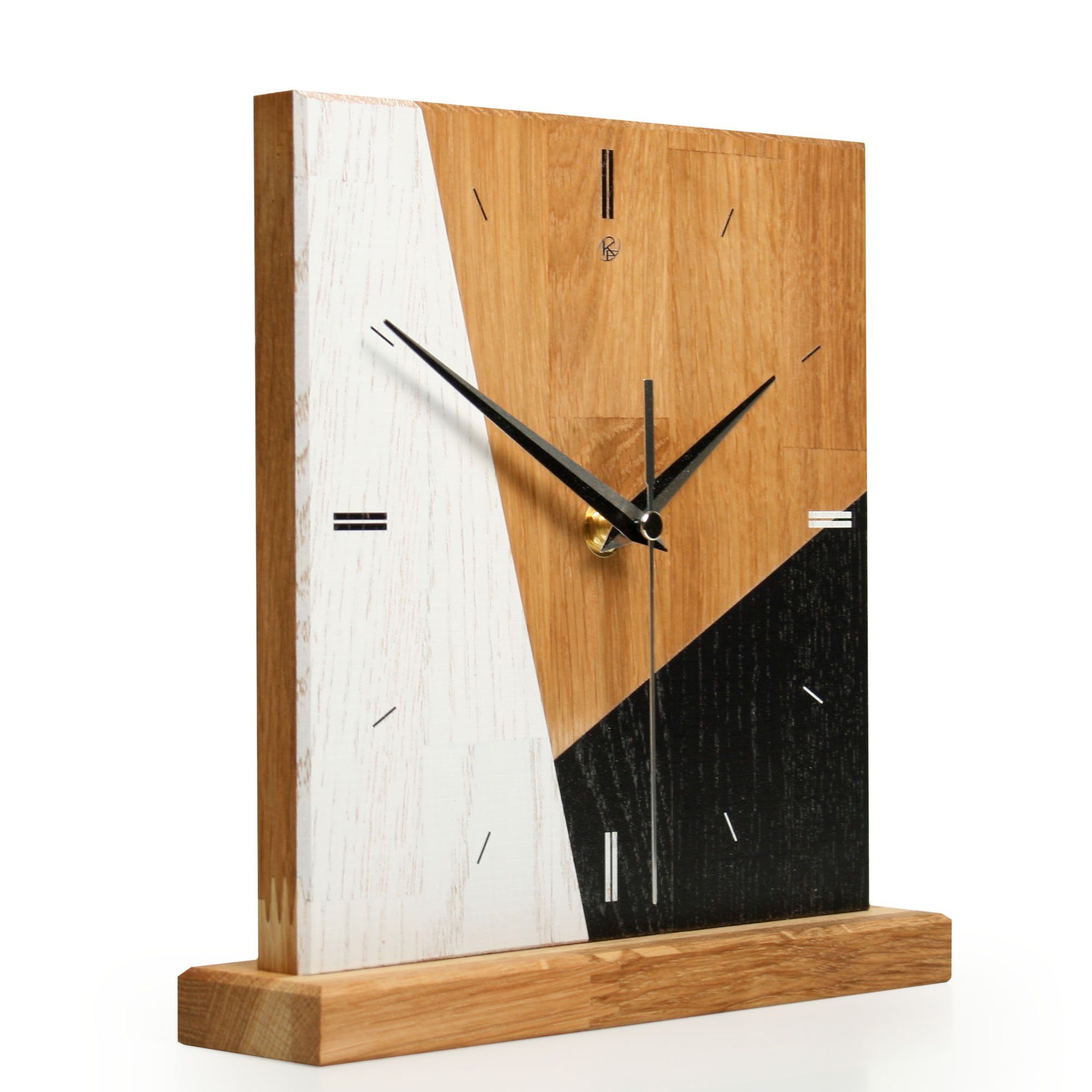 Kreative Feder Standuhr Designer-STANDUHR „Triangle“ aus günstig online kaufen