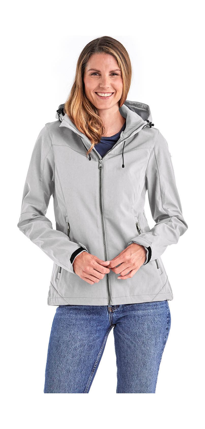 Killtec Softshelljacke "Damen Softshelljacke", Wasserabweisende, winddichte günstig online kaufen