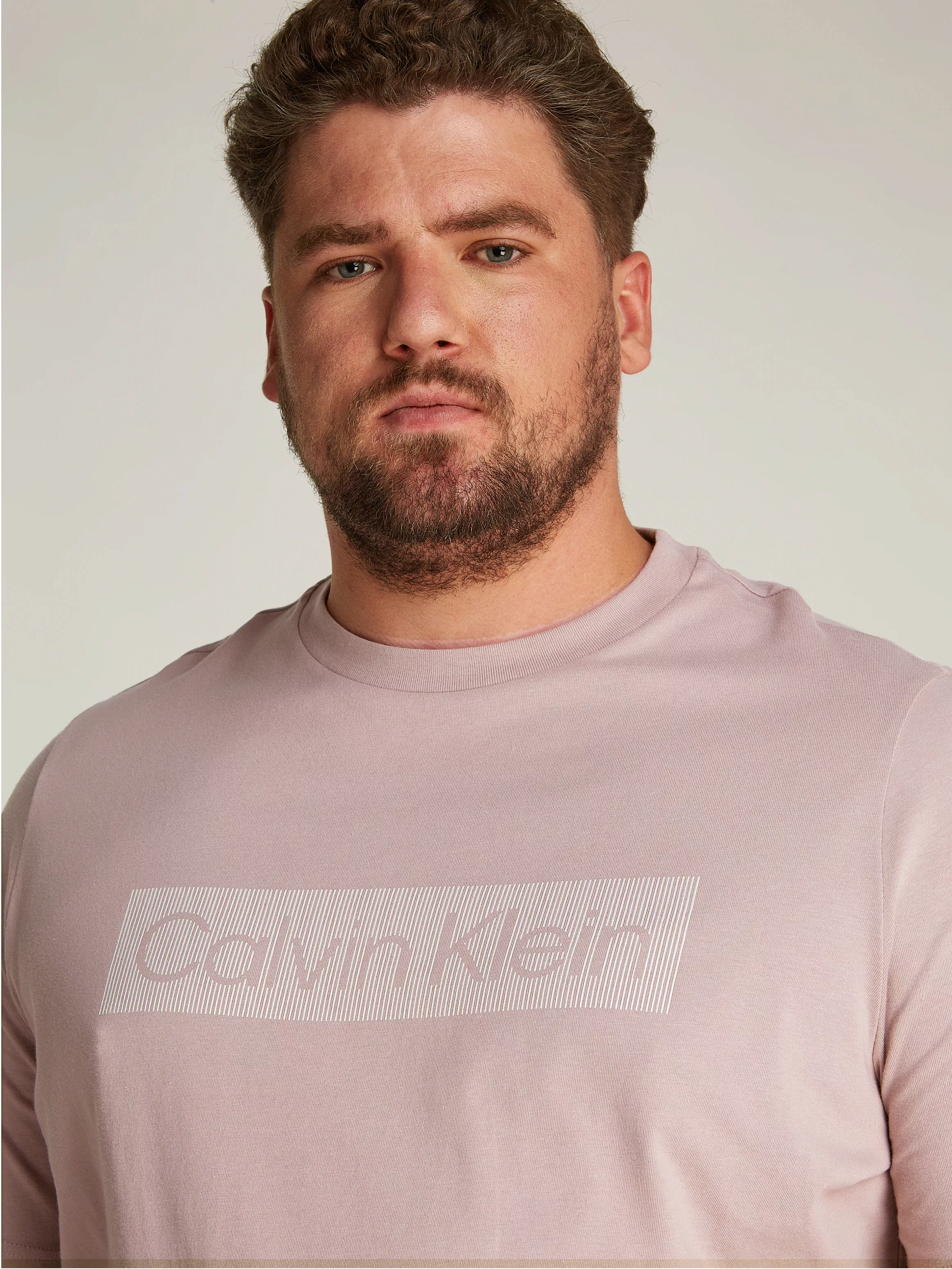 Calvin Klein Big&Tall T-Shirt BT_BOX STRIPED LOGO T-SHIRT in Großen Größen günstig online kaufen