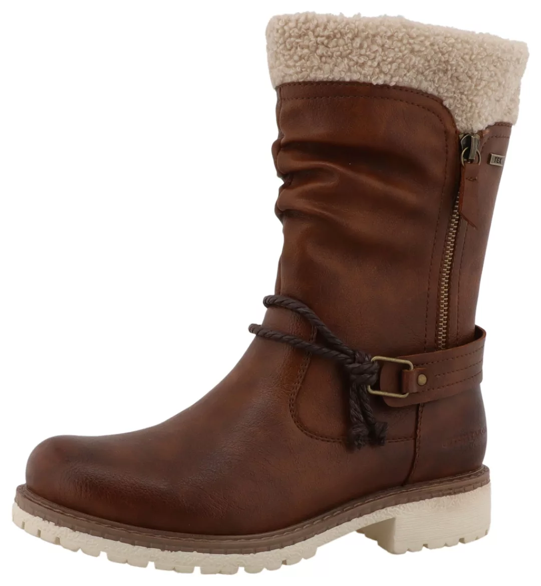 TOM TAILOR Winterstiefel, Stiefel, Boots mit TEX-Membrane günstig online kaufen