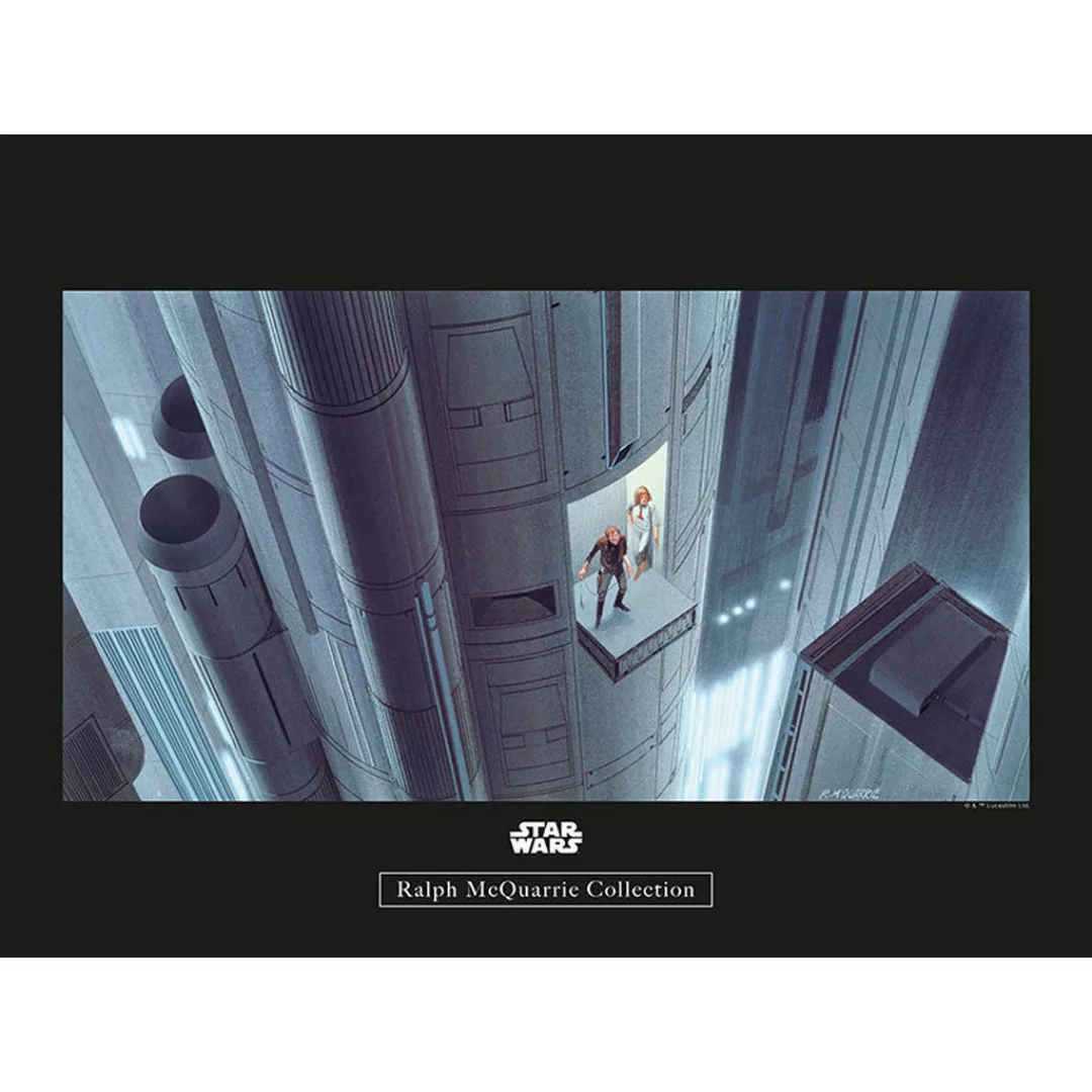 Komar Wandbild Star Wars Classic RMQ Escape Plan Star Wars B/L: ca. 40x30 c günstig online kaufen