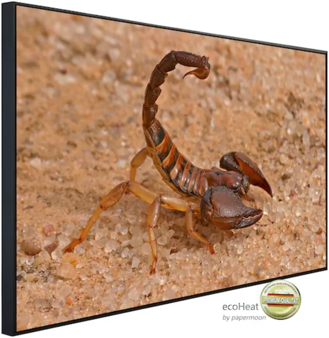 Papermoon Infrarotheizung »Aggressiver Skorpion«, sehr angenehme Strahlungs günstig online kaufen