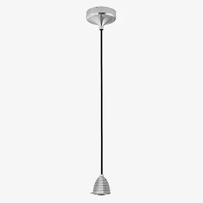 less 'n' more Athene A-WPL Pendelleuchte LED, Baldachin aluminium/Kopf alum günstig online kaufen