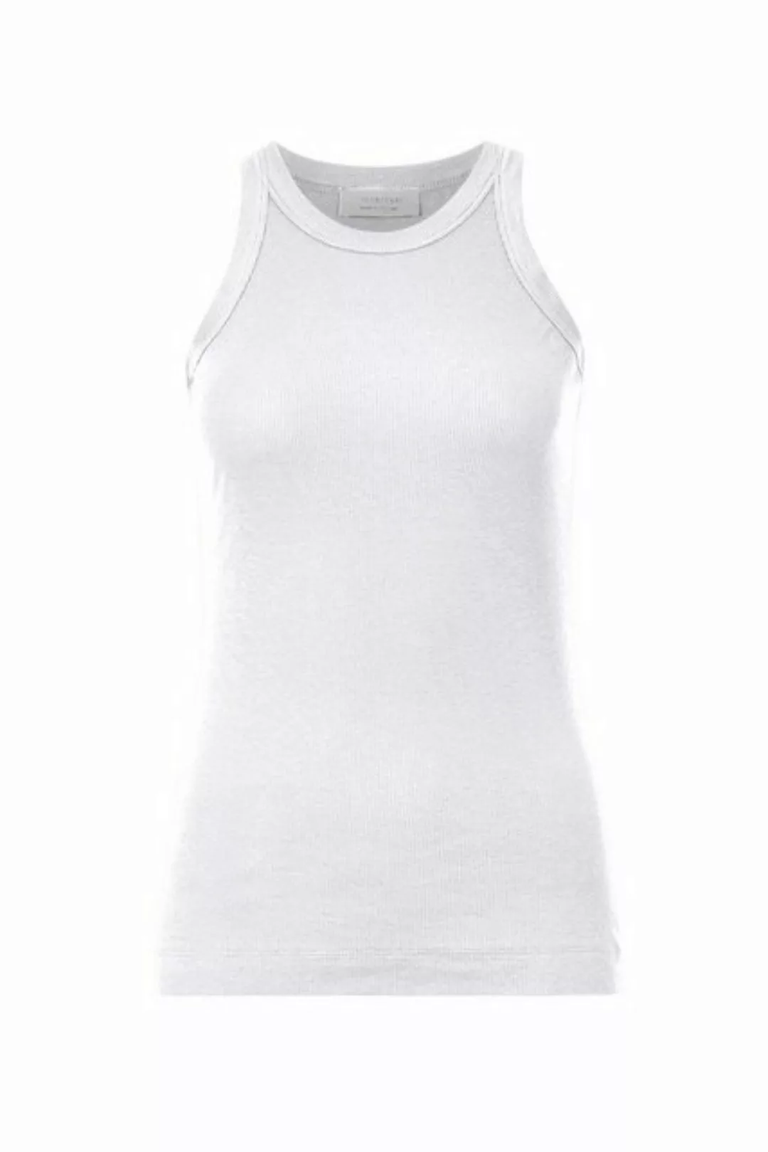 Rich & Royal T-Shirt Organic Rib Top, white günstig online kaufen