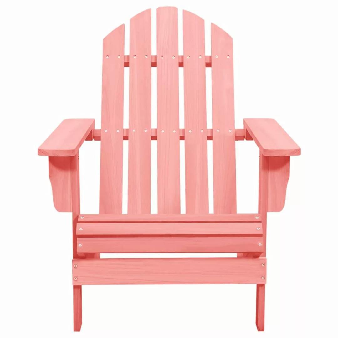 Adirondack-gartenstuhl Massivholz Tanne Rosa günstig online kaufen