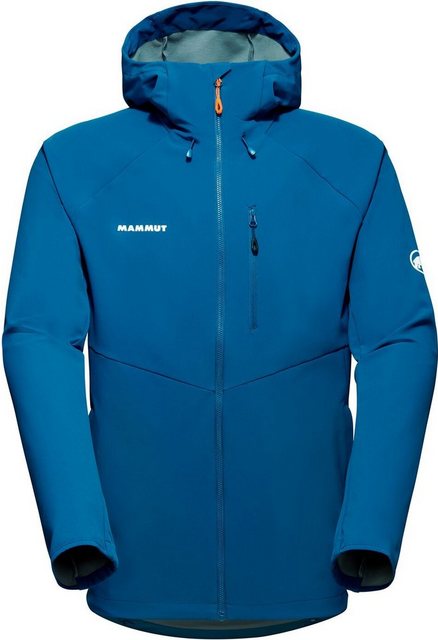 Mammut Outdoorjacke Ultimate Comfort SO Hooded Jacket Men DEEP ICE günstig online kaufen