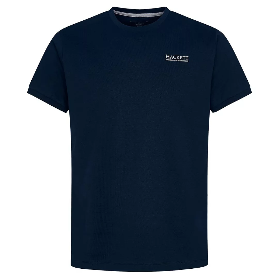 Hackett Tipped Cuff Kurzärmeliges T-shirt L Navy günstig online kaufen